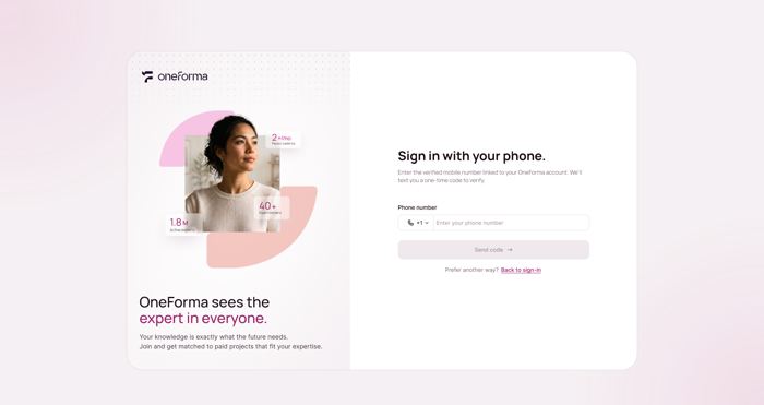 Enter your phone number